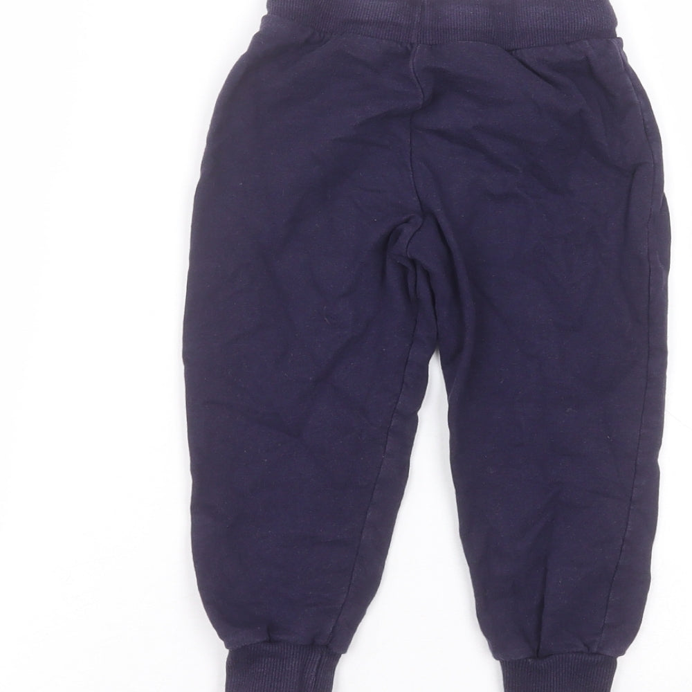 Preworn Boys Blue   Sweatpants Trousers Size 3-4 Years