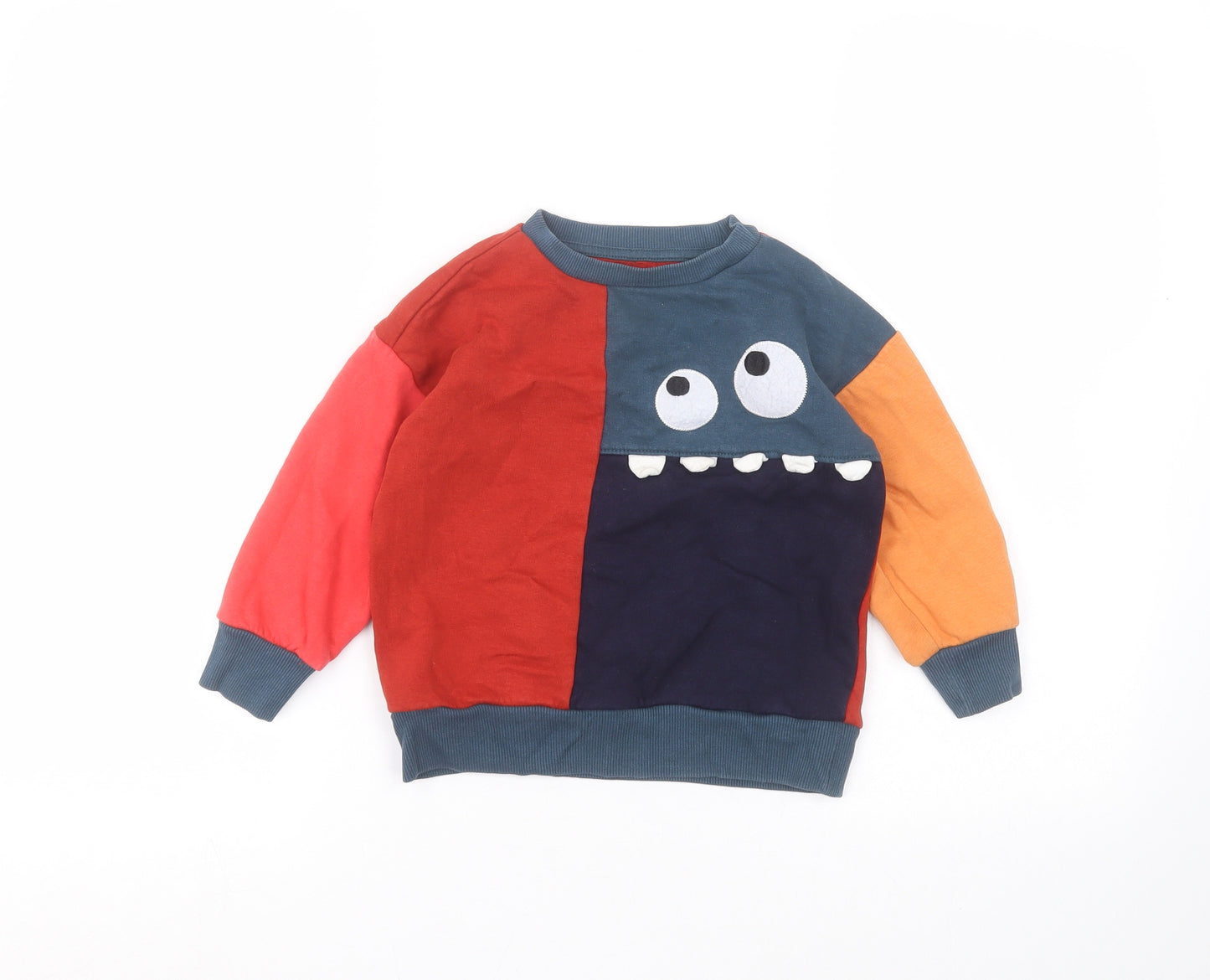 NEXT Boys Blue   Pullover Jumper Size 2-3 Years