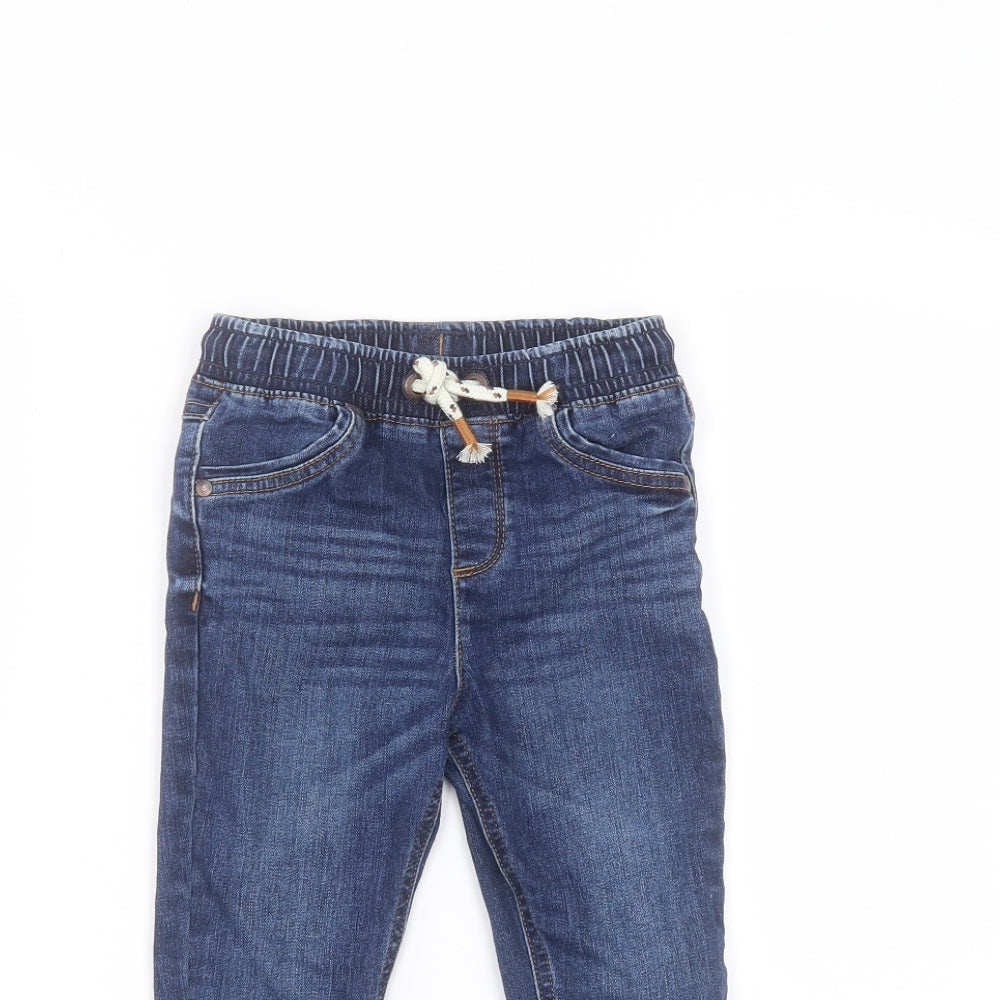 George Boys Blue   Straight Jeans Size 3-4 Years