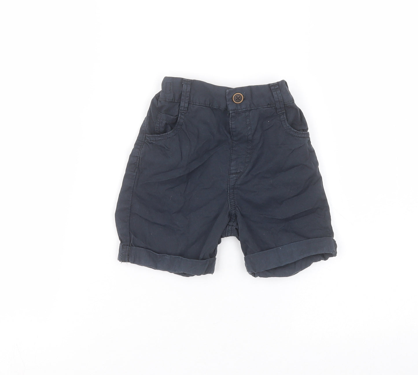Nutmeg Baby Blue   Cropped Trousers Size 18-24 Months