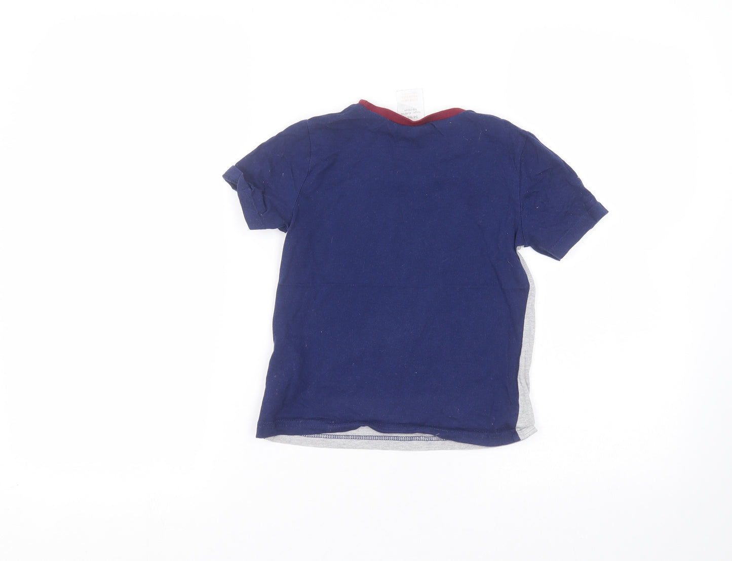 Harry Potter Boys Grey   Basic T-Shirt Size 5-6 Years  - harry potter