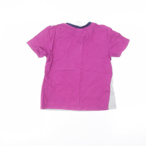 Harry Potter Girls Grey   Basic T-Shirt Size 7-8 Years