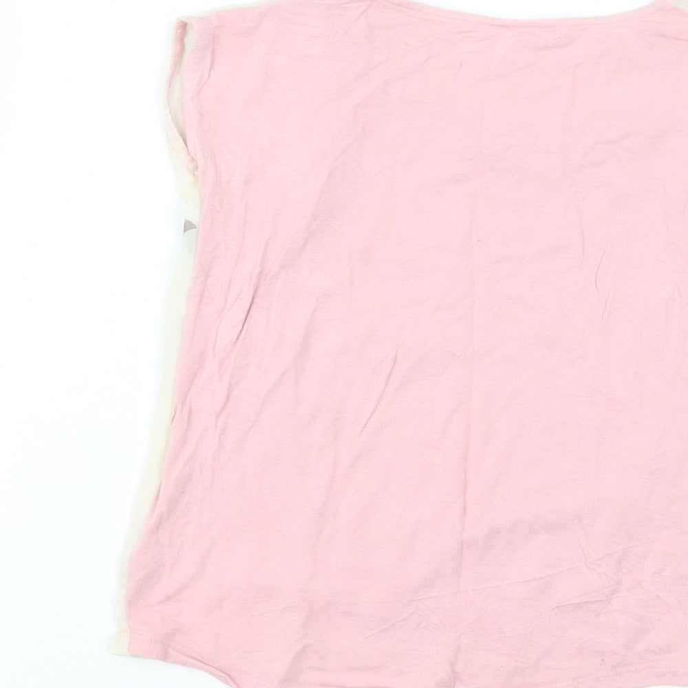 F&F Girls Pink   Basic T-Shirt Size 7-8 Years