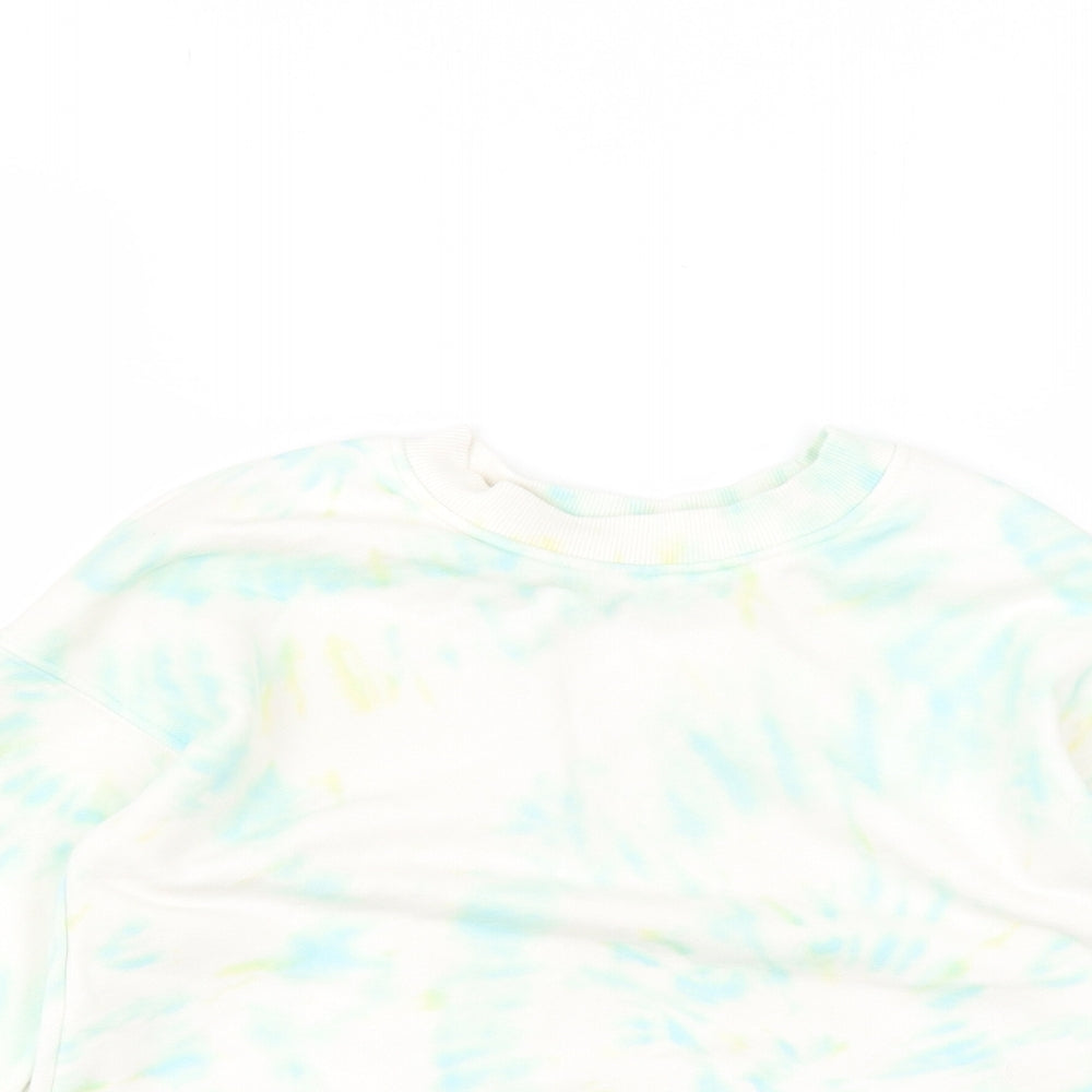 TU Girls White   Pullover Jumper Size 7 Years