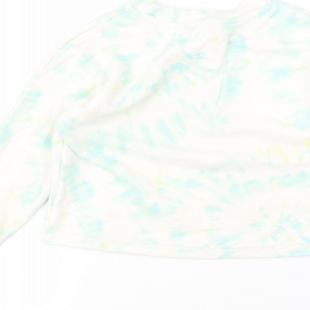 TU Girls White   Pullover Jumper Size 7 Years