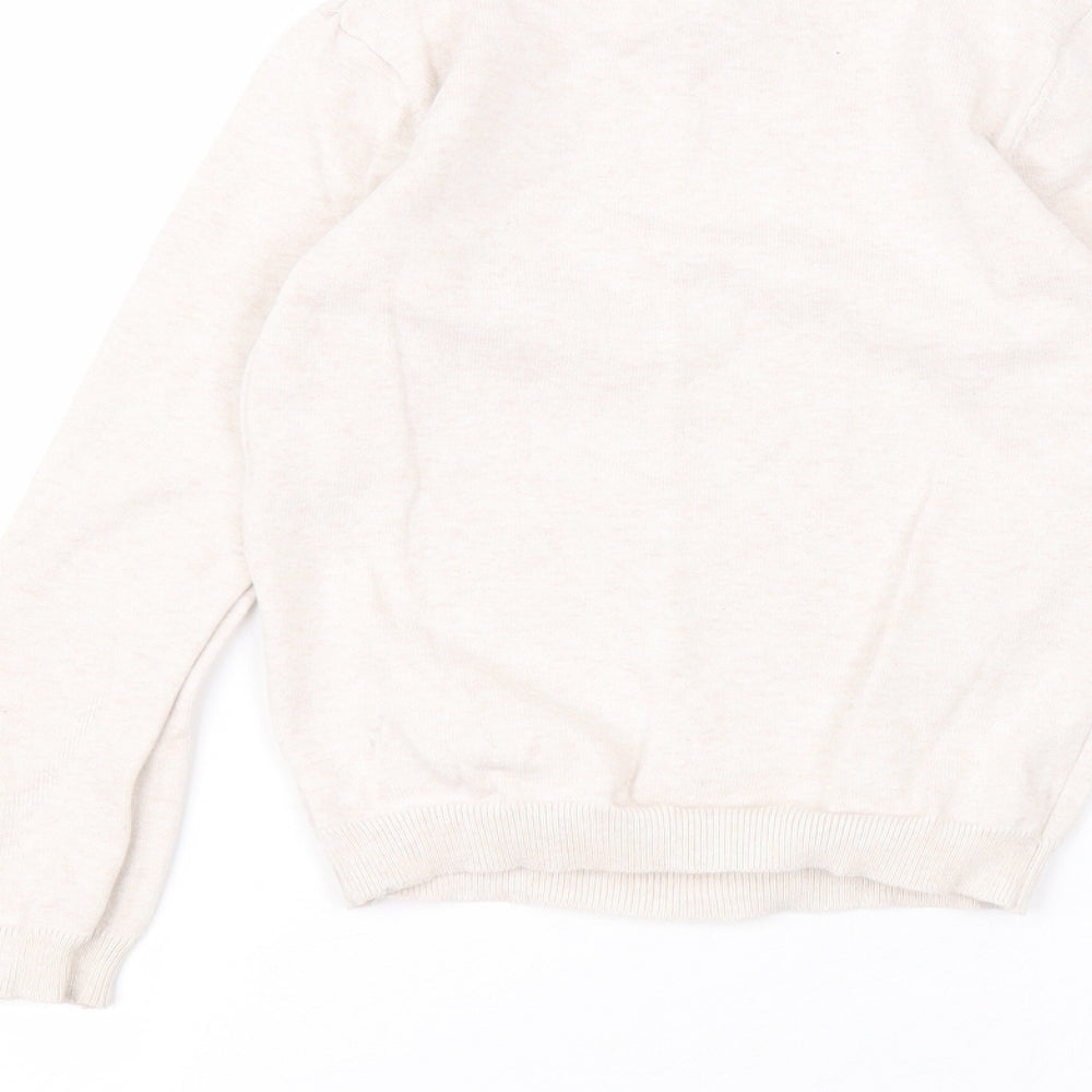 Primark Girls Beige   Basic T-Shirt Size 7-8 Years