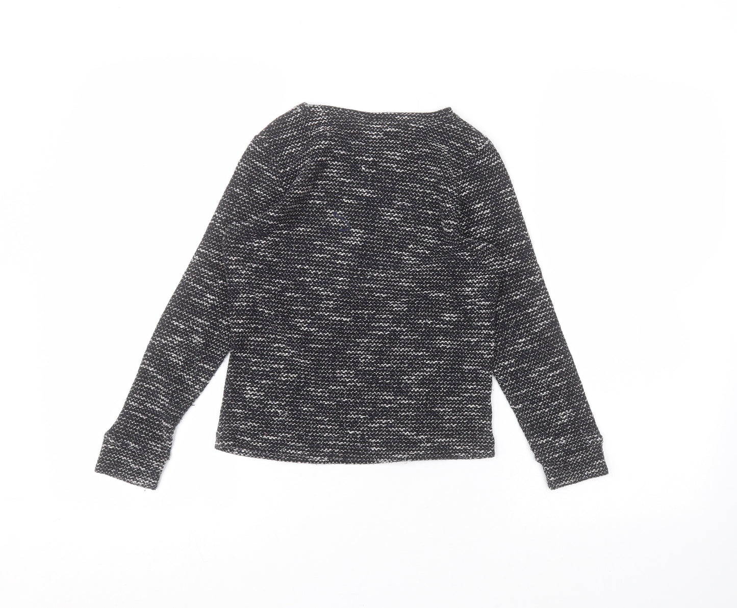 F&F Girls Black   Basic T-Shirt Size 8-9 Years