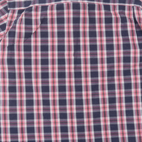 Marks and Spencer Mens Blue Striped   Dress Shirt Size XL