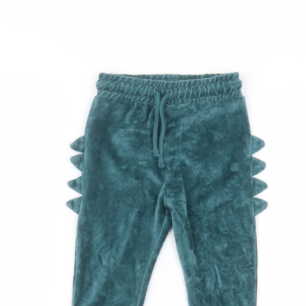 George Girls Blue   Sweatpants Trousers Size 3-4 Years