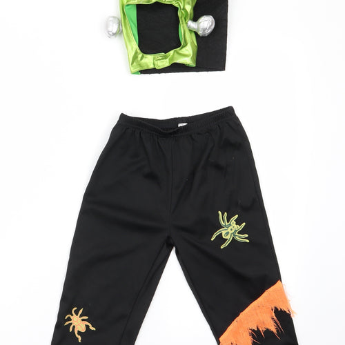 Preworn Boys Black   Jogger Trousers Size 3-4 Years - Halloween Outfit