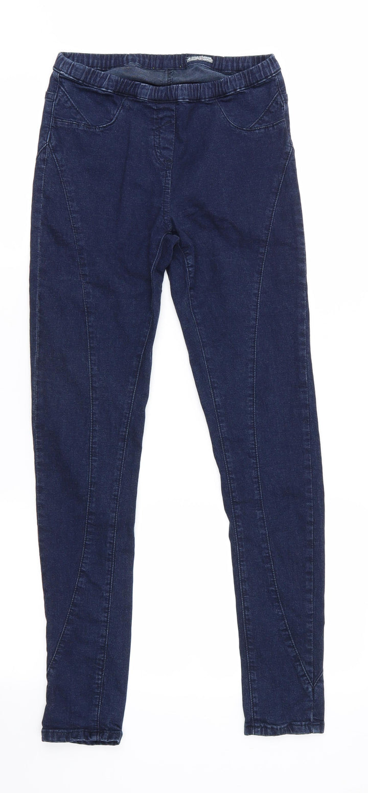 Preworn Womens Blue   Jegging Jeans Size 10 L28 in