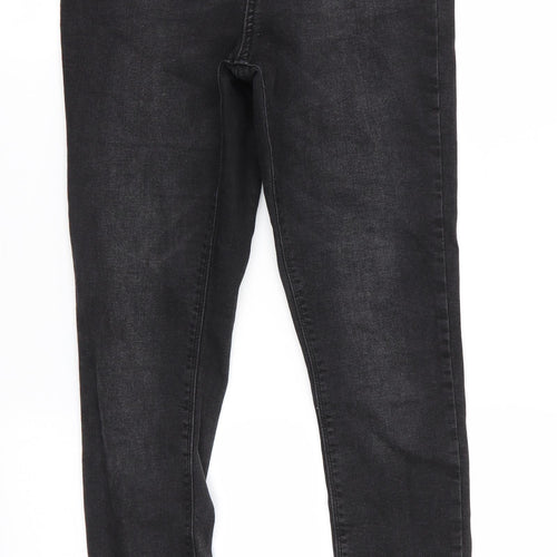 Denim Co Womens Black   Skinny Jeans Size 12 L29 in