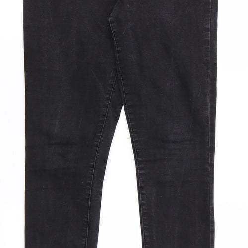 Denim Co Womens Black   Skinny Jeans Size 14 L30 in
