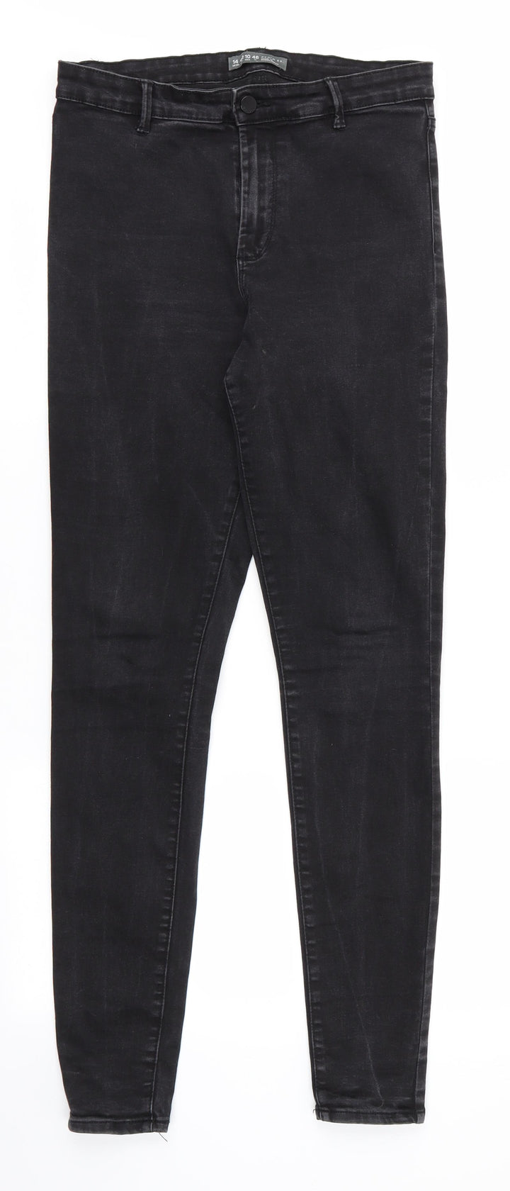 Denim Co Womens Black Skinny Jeans Size 14 L30 in