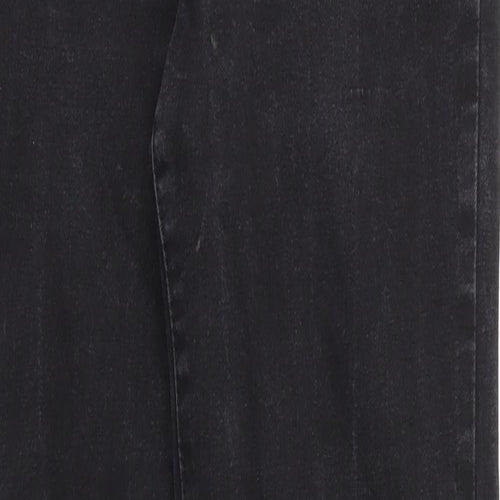 Denim Co Womens Black   Skinny Jeans Size 14 L30 in