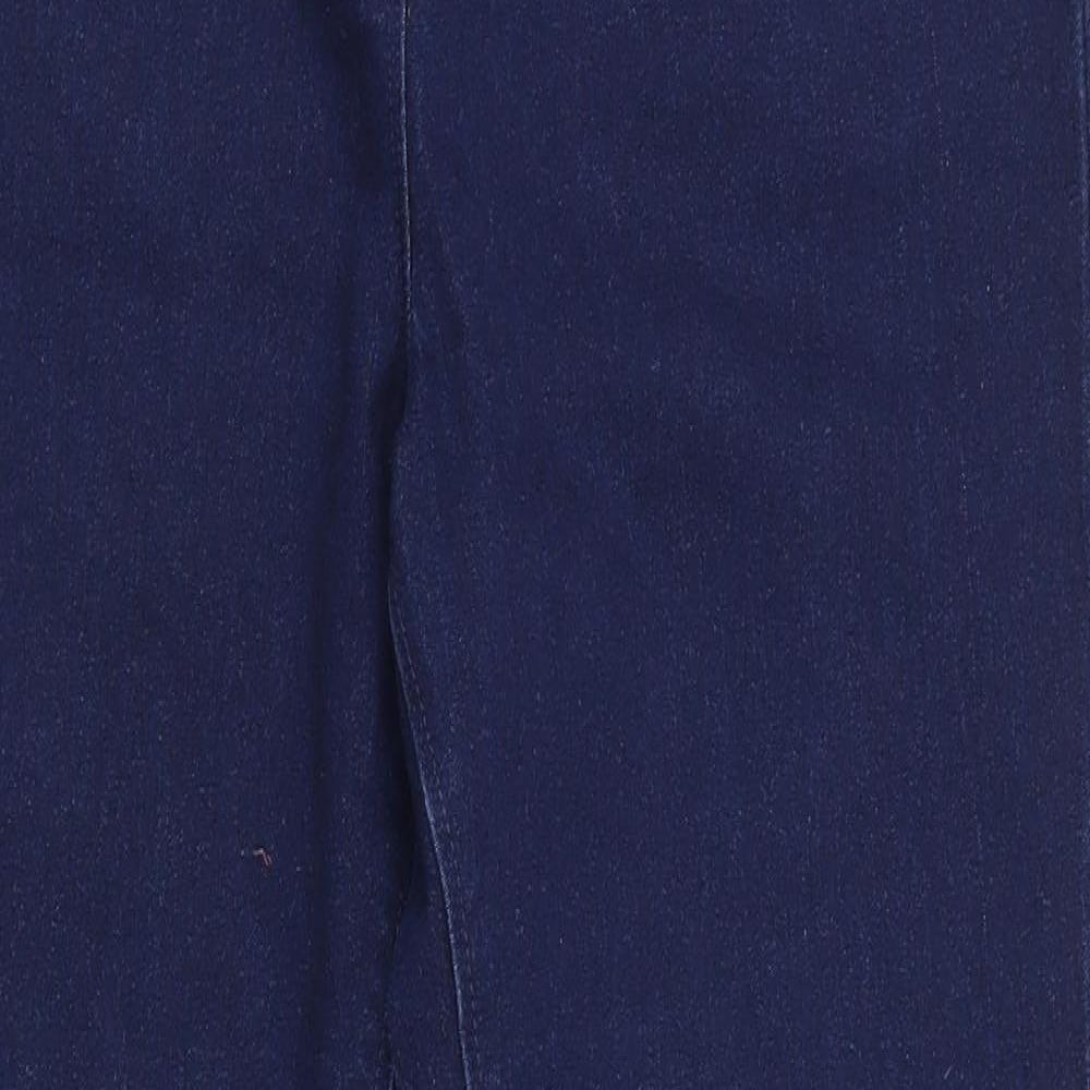 M&Co Womens Blue   Jegging Jeans Size 14 L28 in