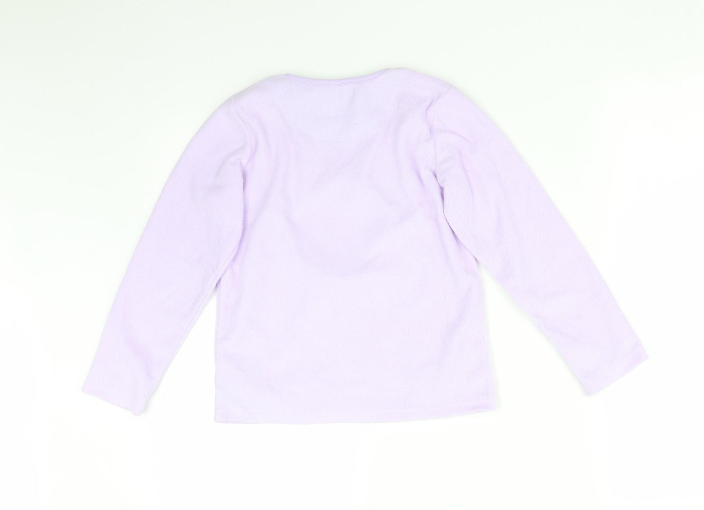 Primark Girls Purple Solid   Pyjama Top Size 7-8 Years  - MERMAID