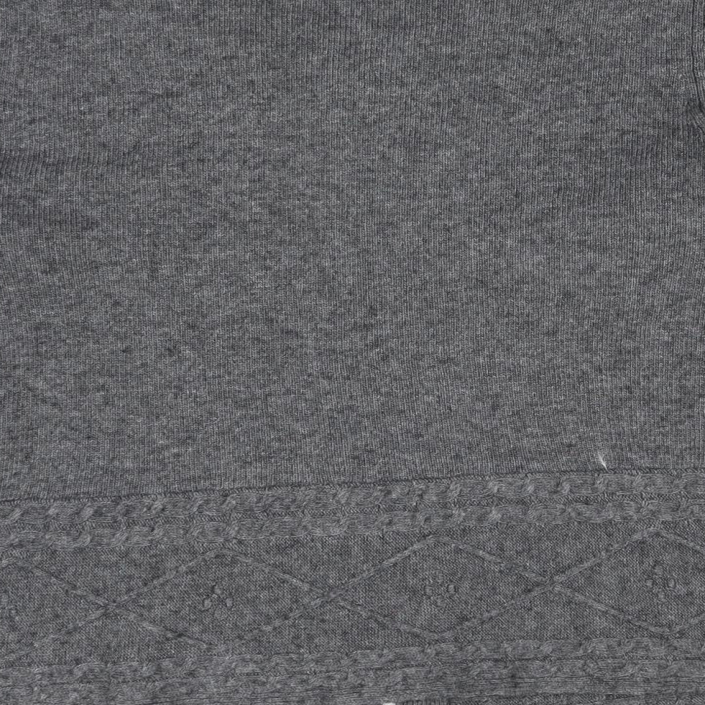 White Stuff Womens Grey   Cardigan Jumper Size 14