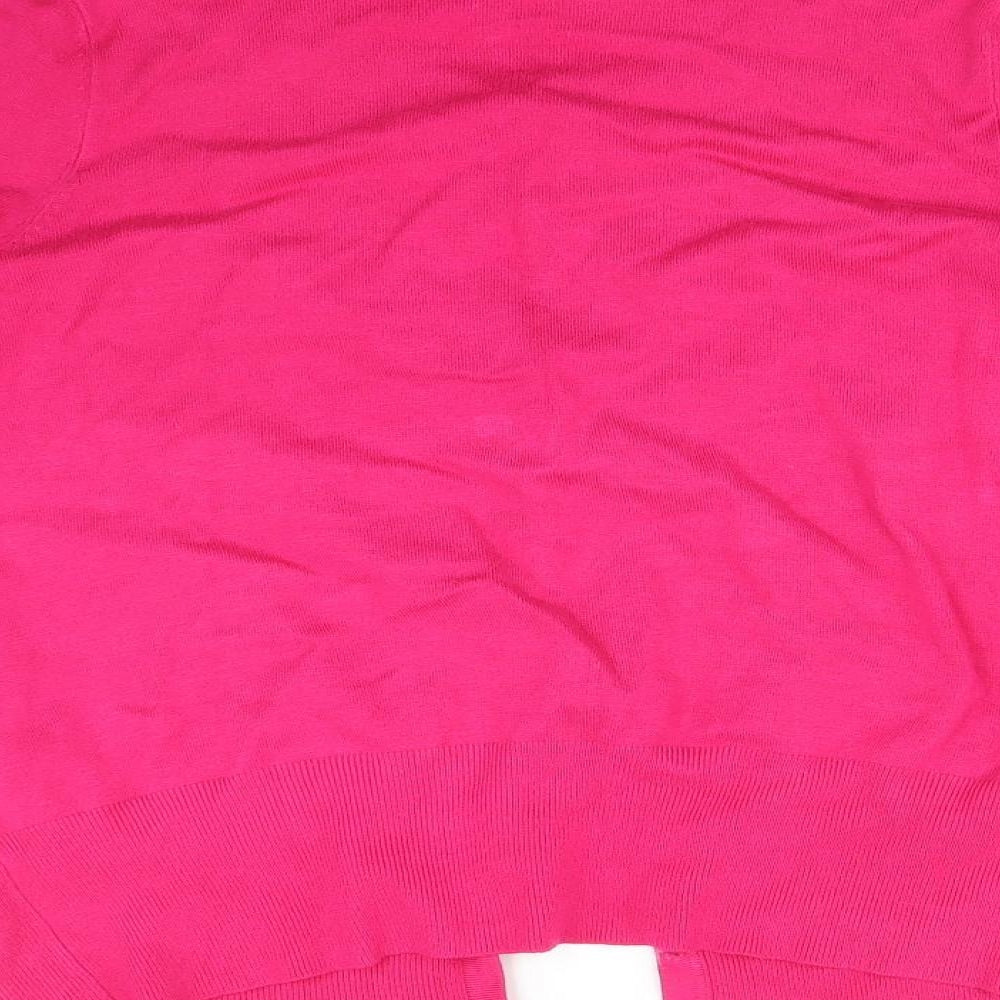 M&S Womens Pink   Cardigan Jumper Size 18