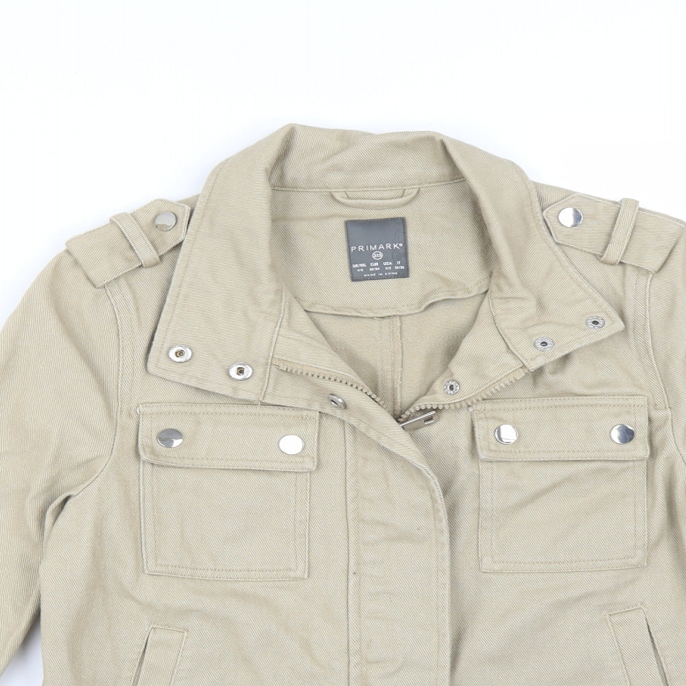 Primark Womens Brown   Jacket  Size 2XS