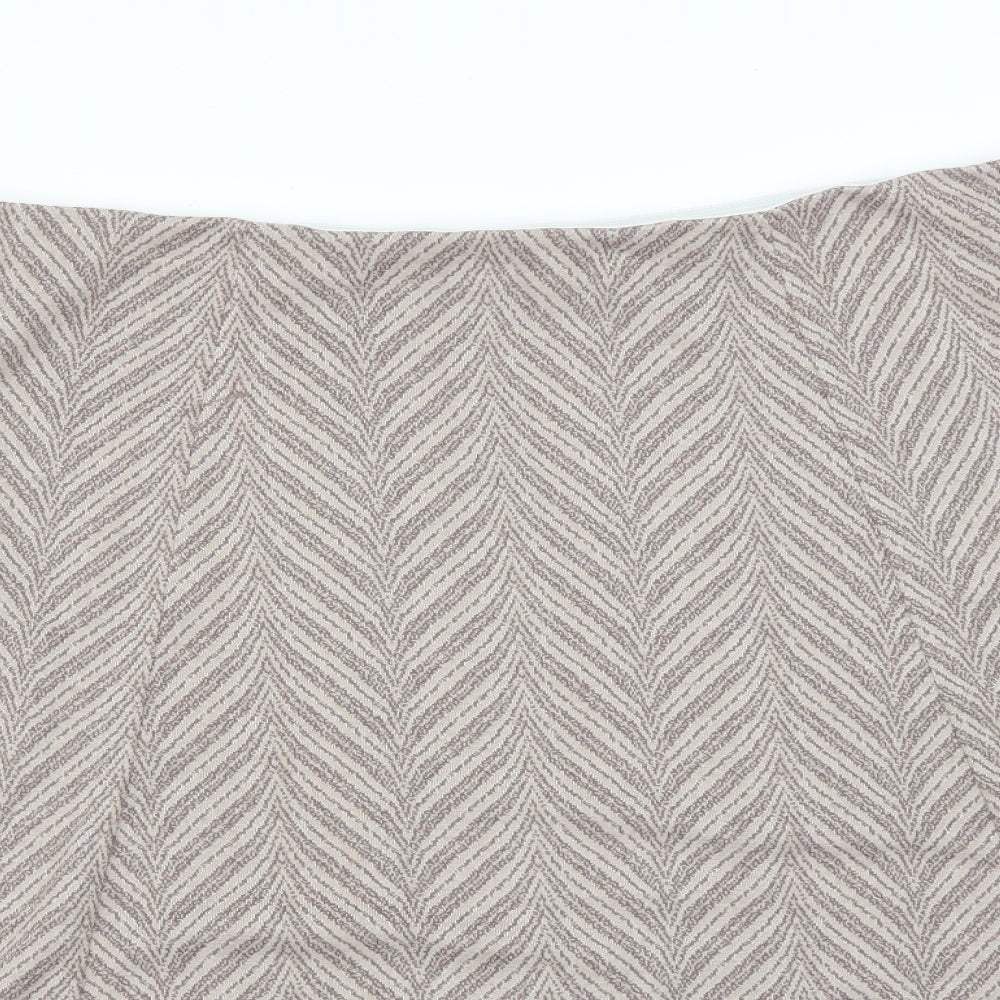 BM Womens Multicoloured Striped  A-Line Skirt Size 24