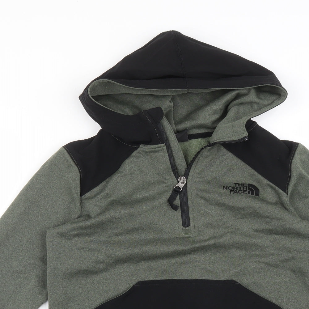The North Face Boys Green   Pullover Hoodie Size L