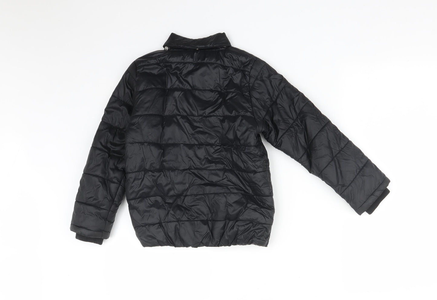 Ben Sherman Boys Black   Puffer Jacket Coat Size 6-7 Years