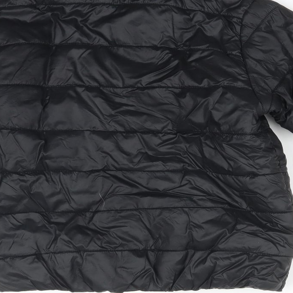Ben Sherman Boys Black   Puffer Jacket Coat Size 6-7 Years