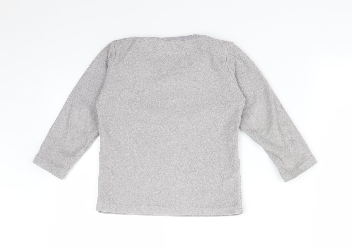 DC Comics Boys Grey Solid   Pyjama Top Size 4-5 Years  - BATMAN