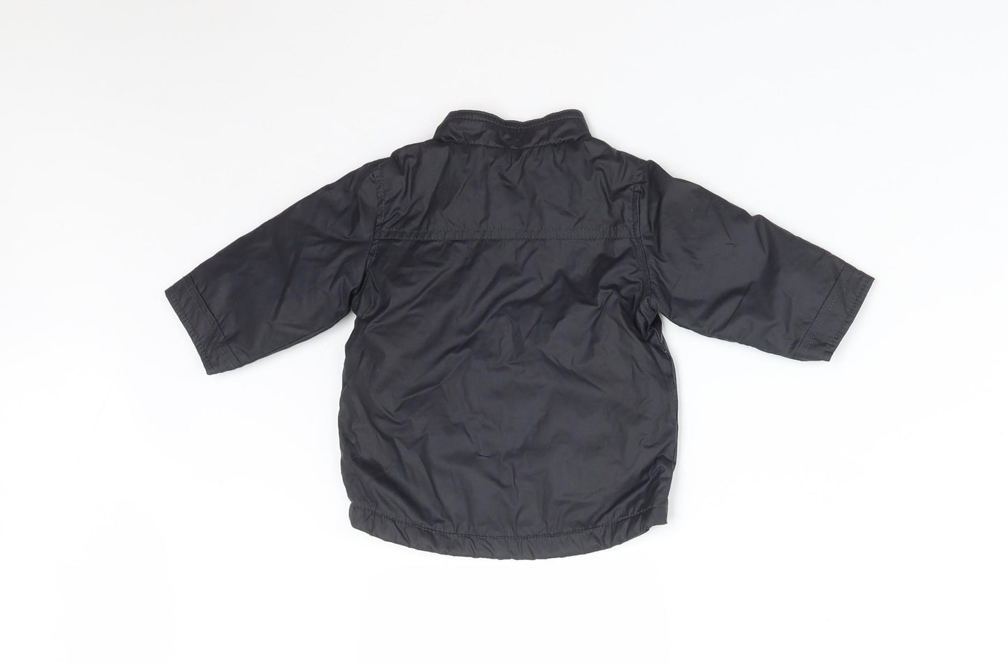 George Baby Black   Overcoat Coat Size 3-6 Months