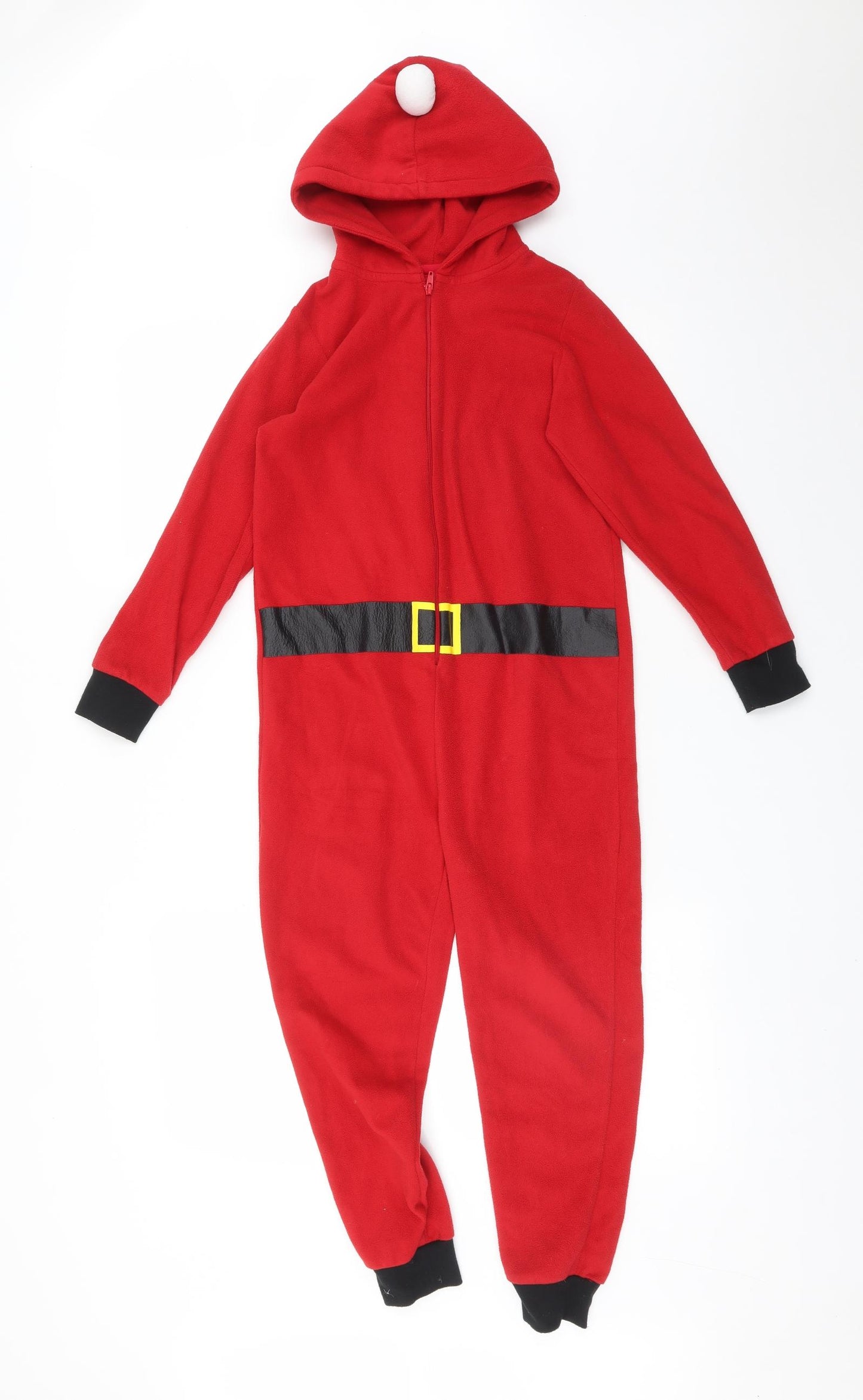 Matalan Boys Red Solid   One Piece Size 8-9 Years  - CHRISTMAS SANTA