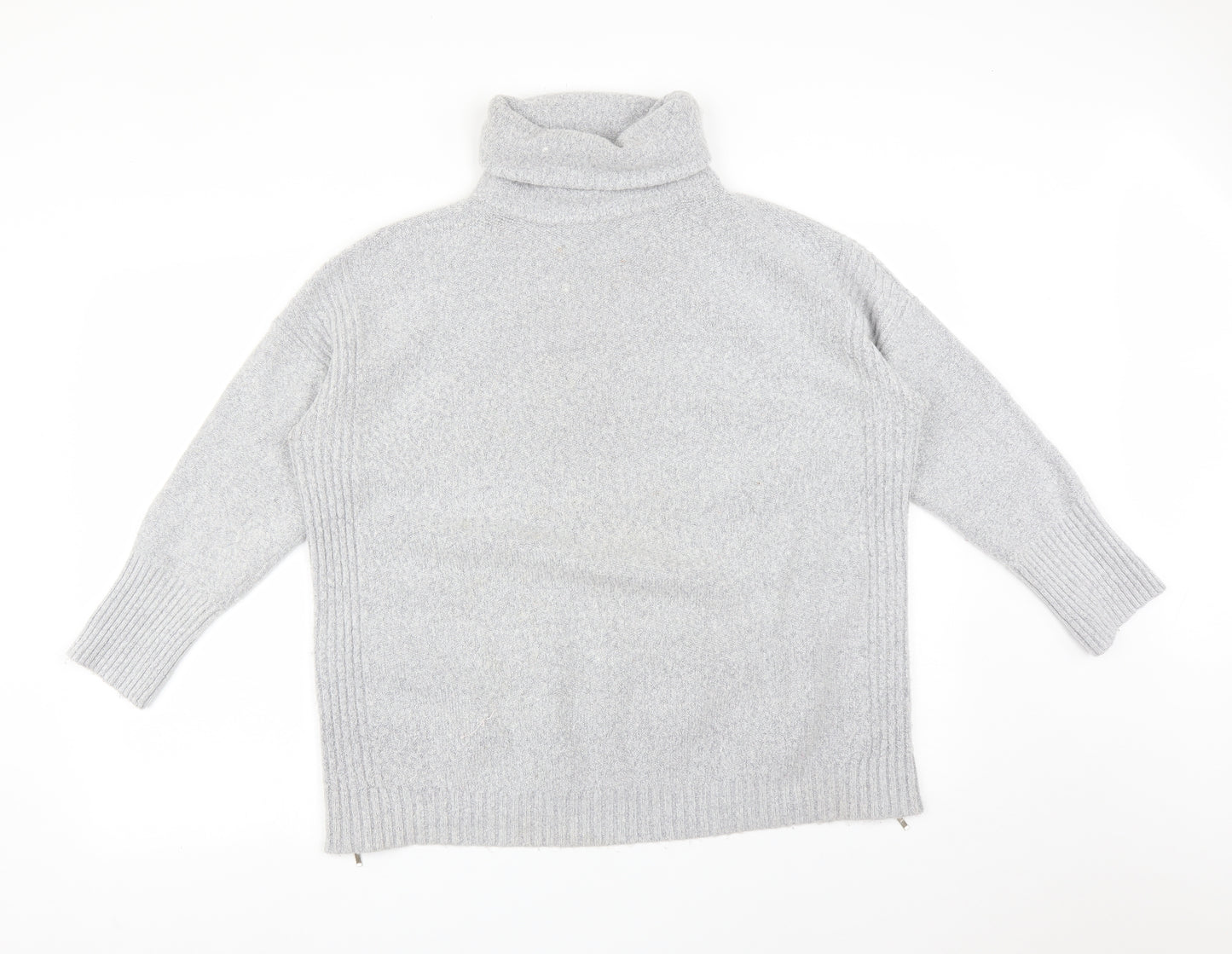 Wallis Womens Silver   Basic T-Shirt Size M