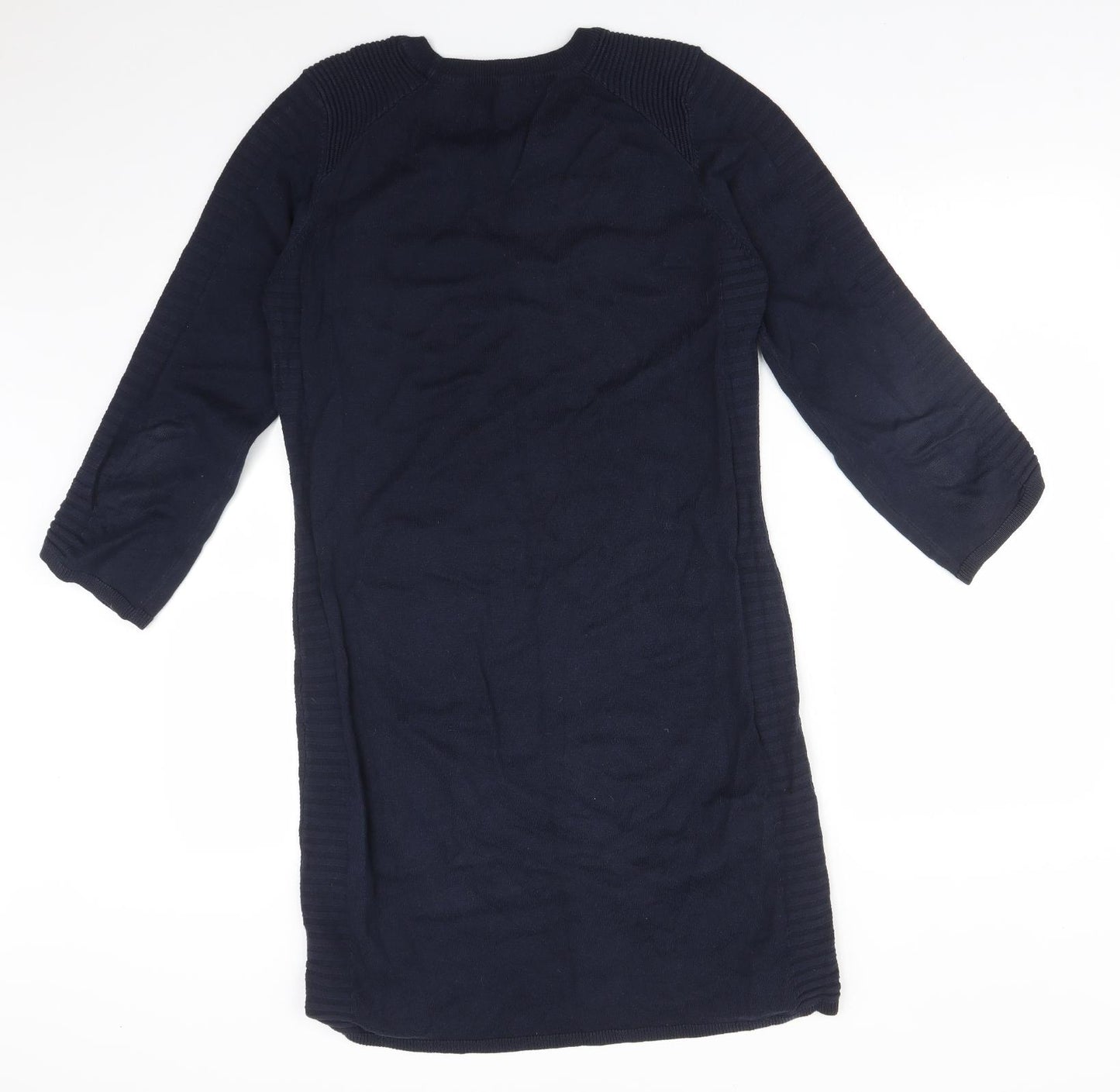 NEXT Womens Blue Striped  Jumper Dress  Size 12