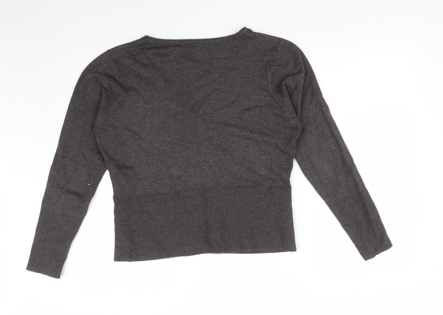 PUURE INSTINCT Womens Grey   Cardigan Jumper Size L