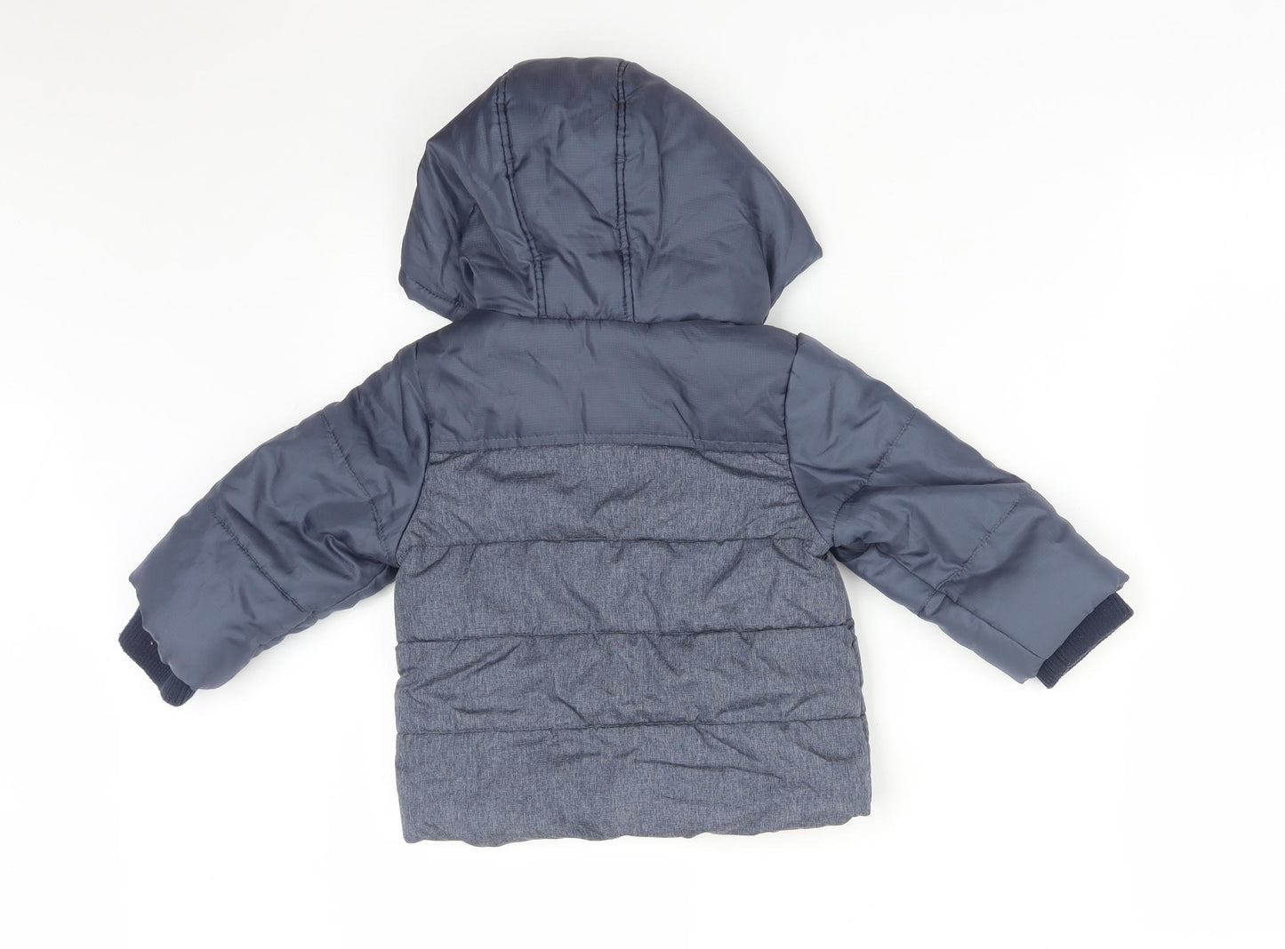 BHS Baby Blue   Overcoat Coat Size 18-24 Months