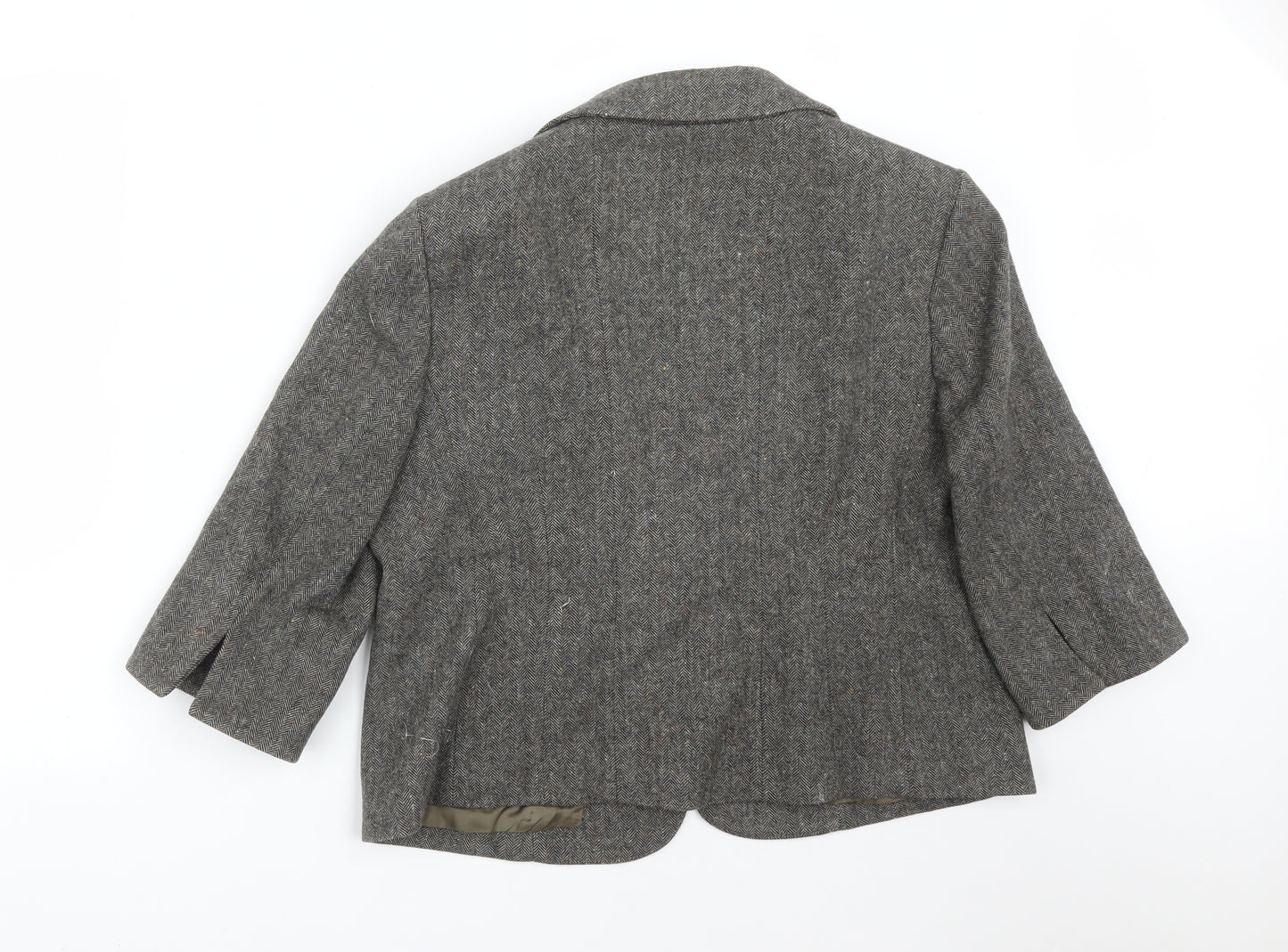 LAURA BROOK Womens Multicoloured   Jacket Suit Jacket Size 16