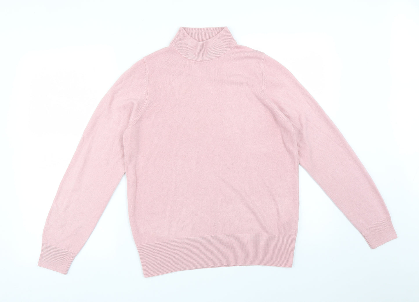 M&S Womens Pink   Basic T-Shirt Size 14