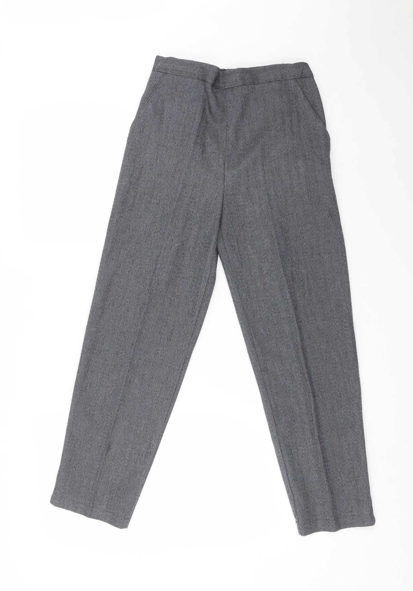 EMMA COLLECTION Womens Grey   Trousers  Size 10 L25 in