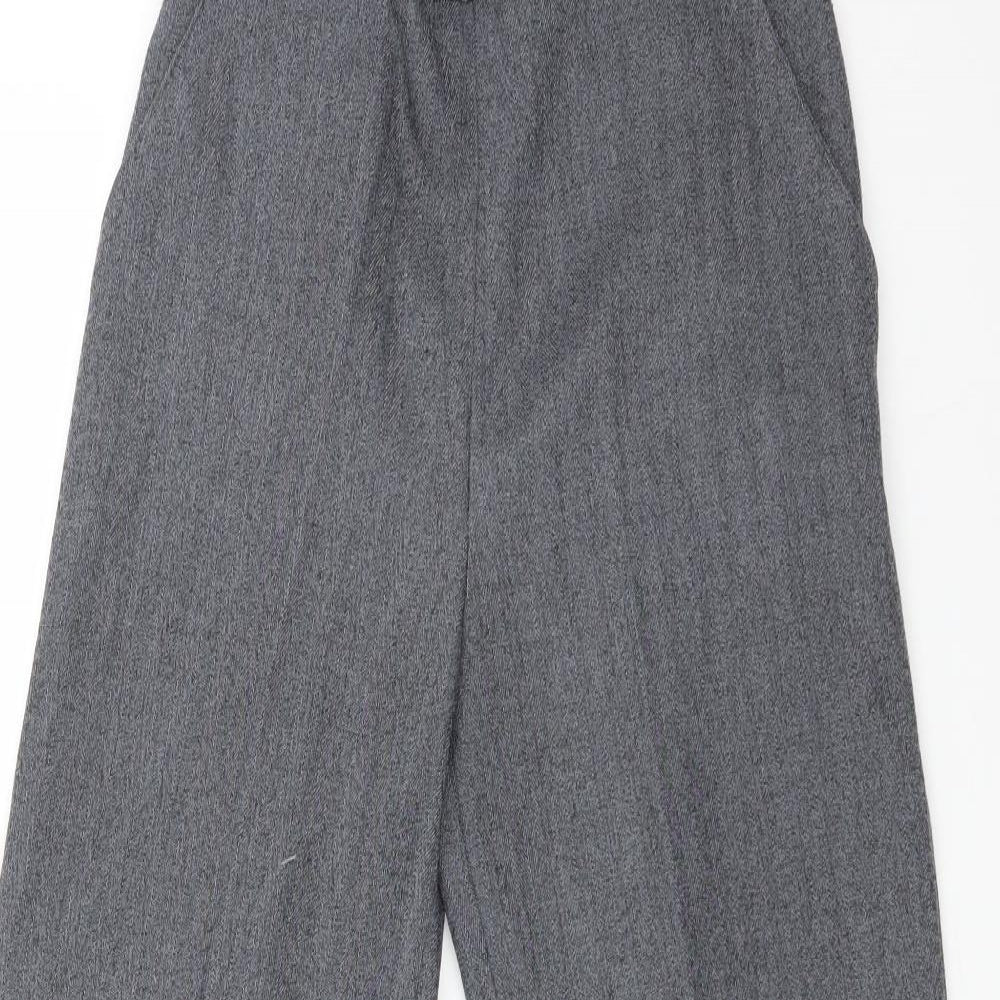 EMMA COLLECTION Womens Grey   Trousers  Size 10 L25 in