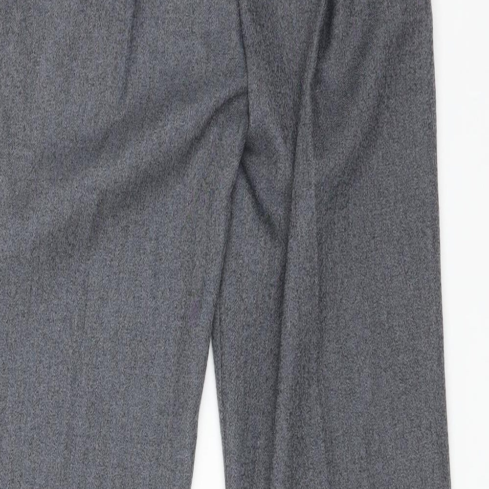 EMMA COLLECTION Womens Grey   Trousers  Size 10 L25 in