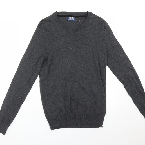 Charles Wilson Mens Grey   Pullover Sweatshirt Size S