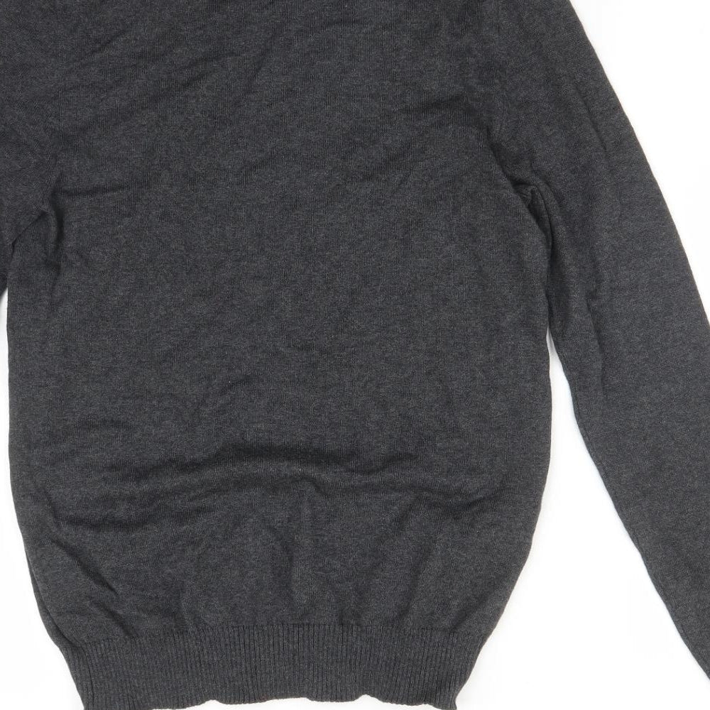 Charles Wilson Mens Grey   Pullover Sweatshirt Size S