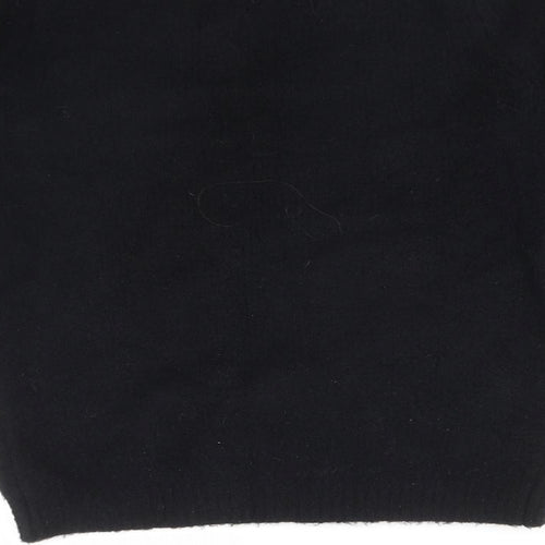 George Girls Black   Pullover Sweatshirt Size 9-10 Years  - WE ALL NEED TO SHINE