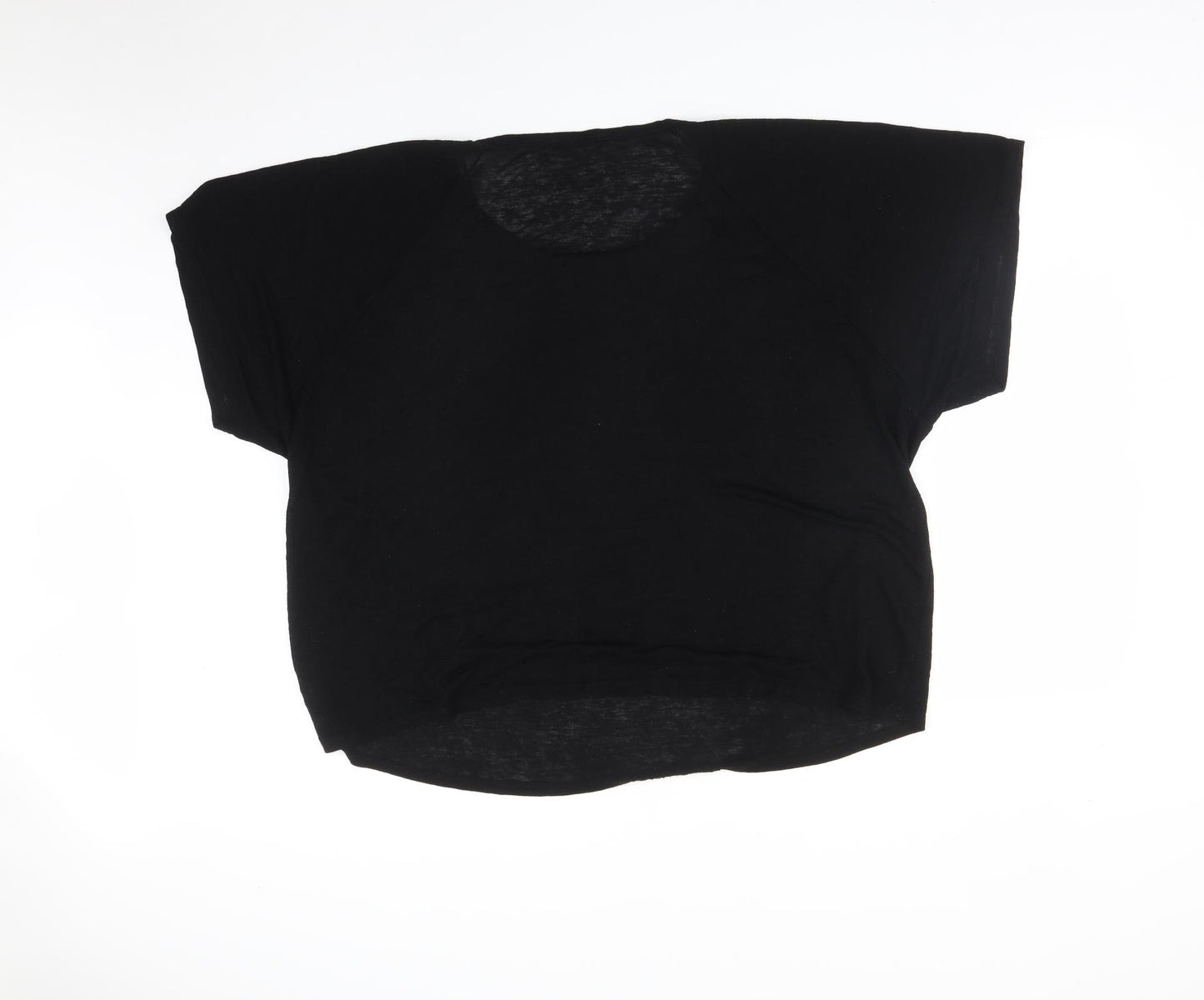 George Womens Black   Basic T-Shirt Size 18