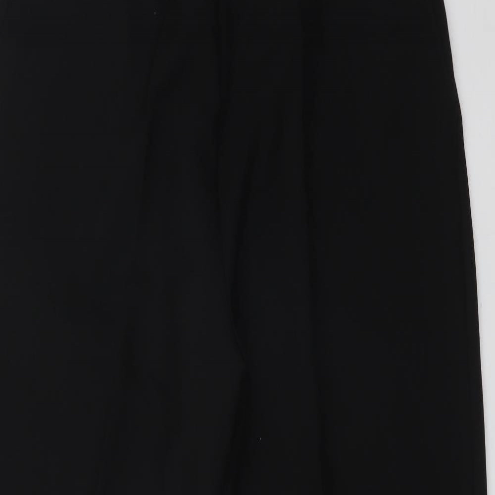 Preworn Womens Black   Trousers  Size 18 L26 in