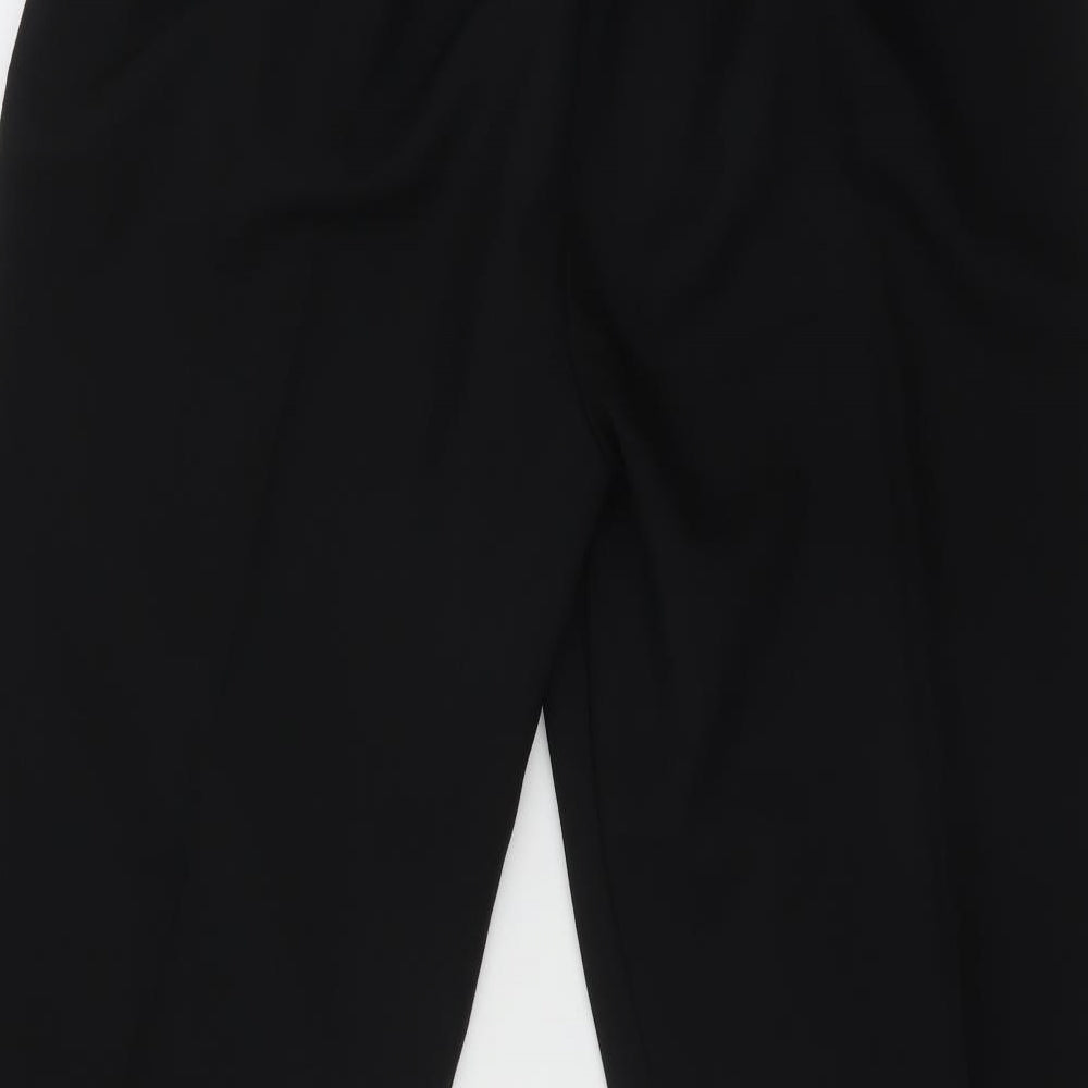 Preworn Womens Black   Trousers  Size 18 L26 in