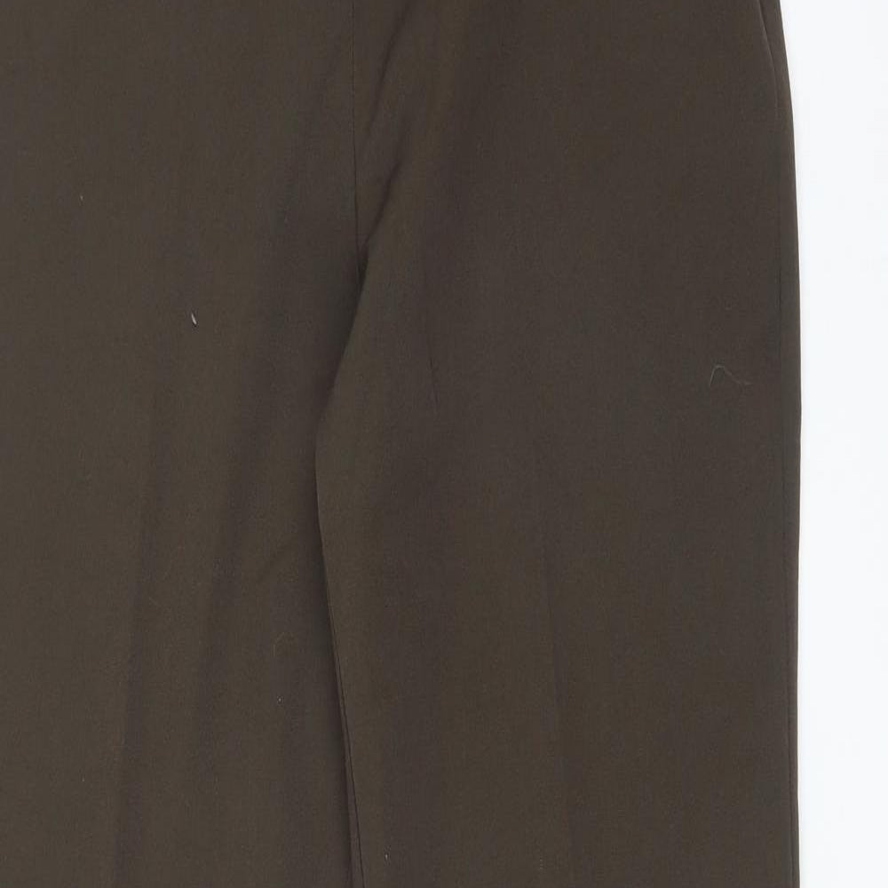 Papaya Womens Brown   Trousers  Size 12 L30 in
