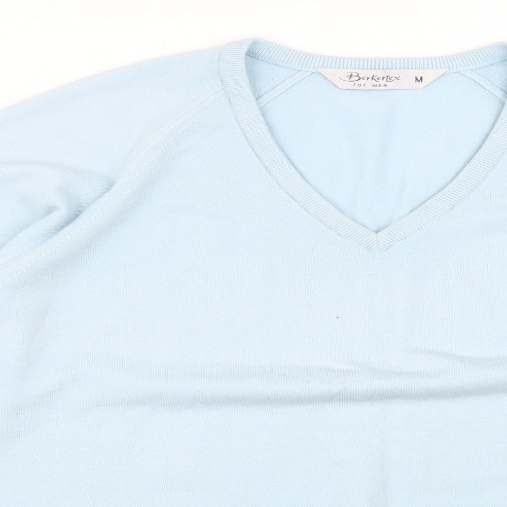 Berkertex Mens Blue   Pullover Sweatshirt Size M