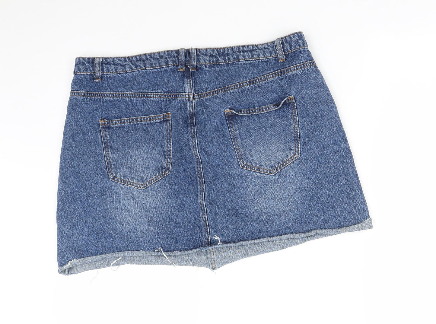 DENIM CO Womens Blue   Mini Skirt Size 18
