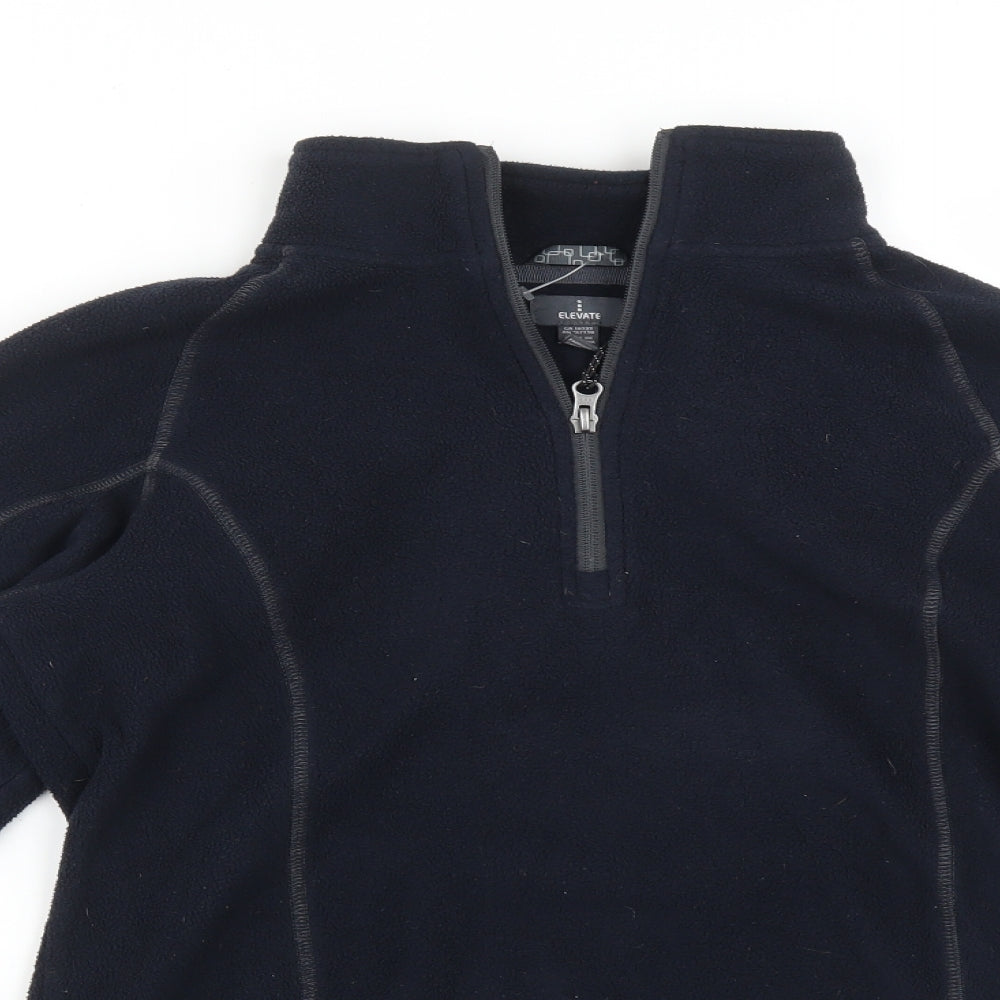 Elevate Mens Blue   Pullover Jumper Size S